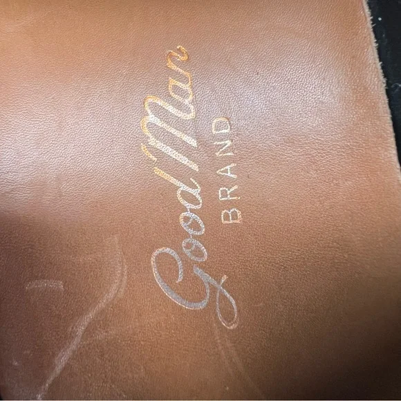 GoodMan London Legend Sneakers. Black Leather.Amazing Condition! Size US M8.